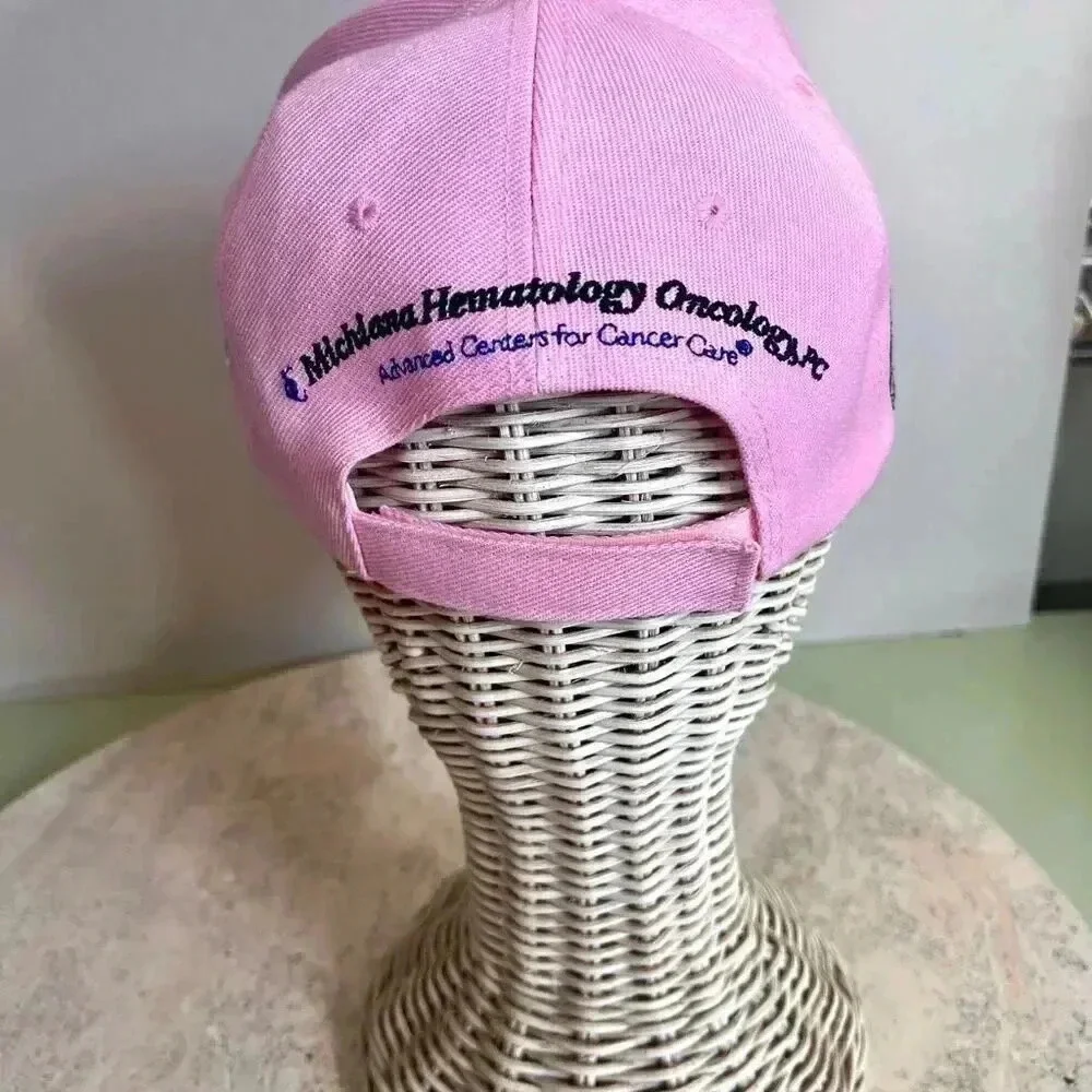 Associated Premier Corp Pink Womens Signed South Bend Cubs Baseball Hat NWOT‎